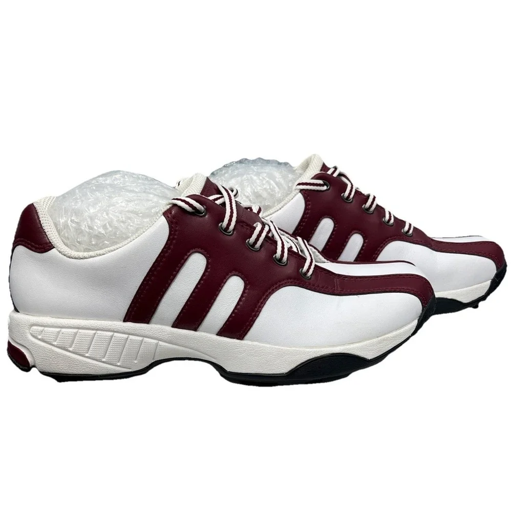 Adidas Womens Golf Shoes Size 7 Adiprene Traxion EVN 791003 Classic Style - Picture 6 of 10
